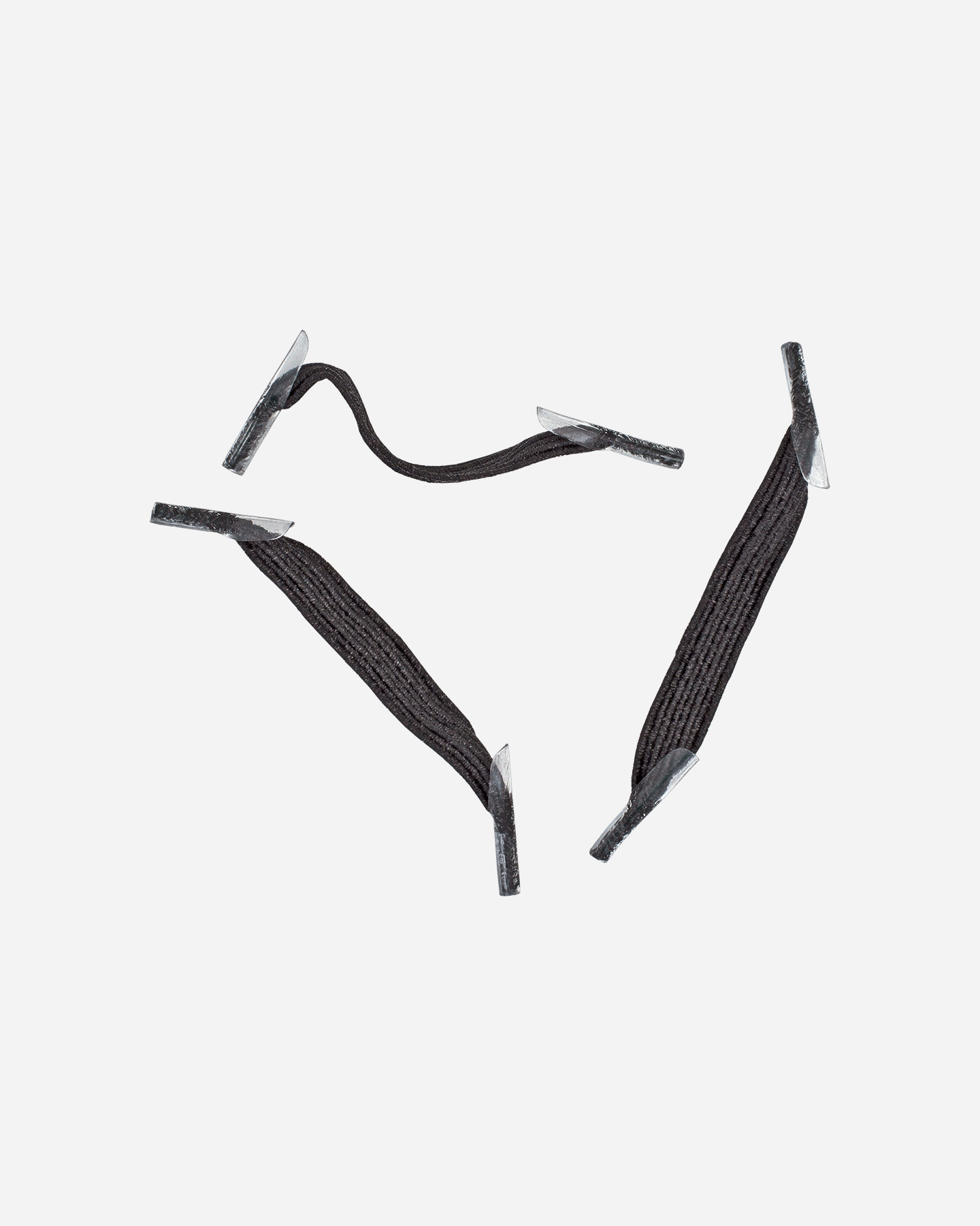 Lacci ABC ELASTICI MINI  - Nero - 1 | Cisalfa Sport